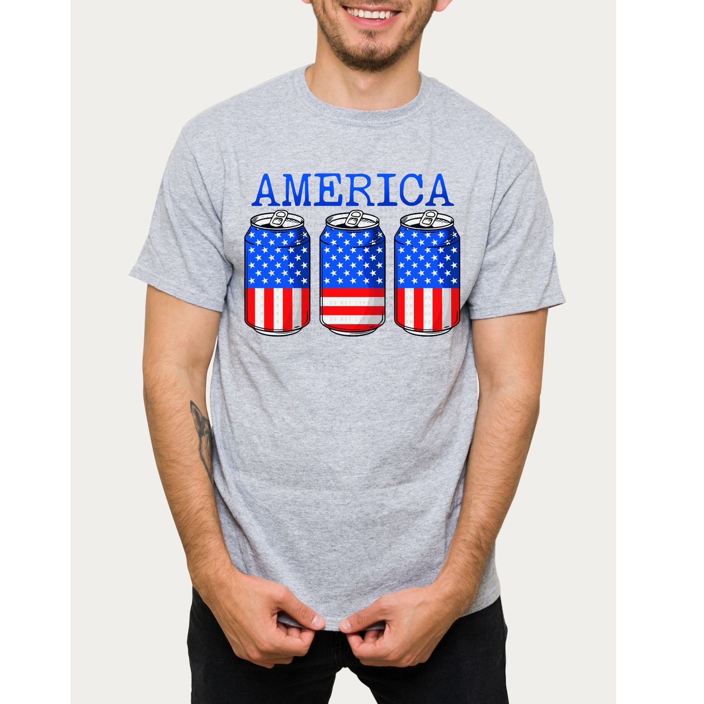 America Beer Tee