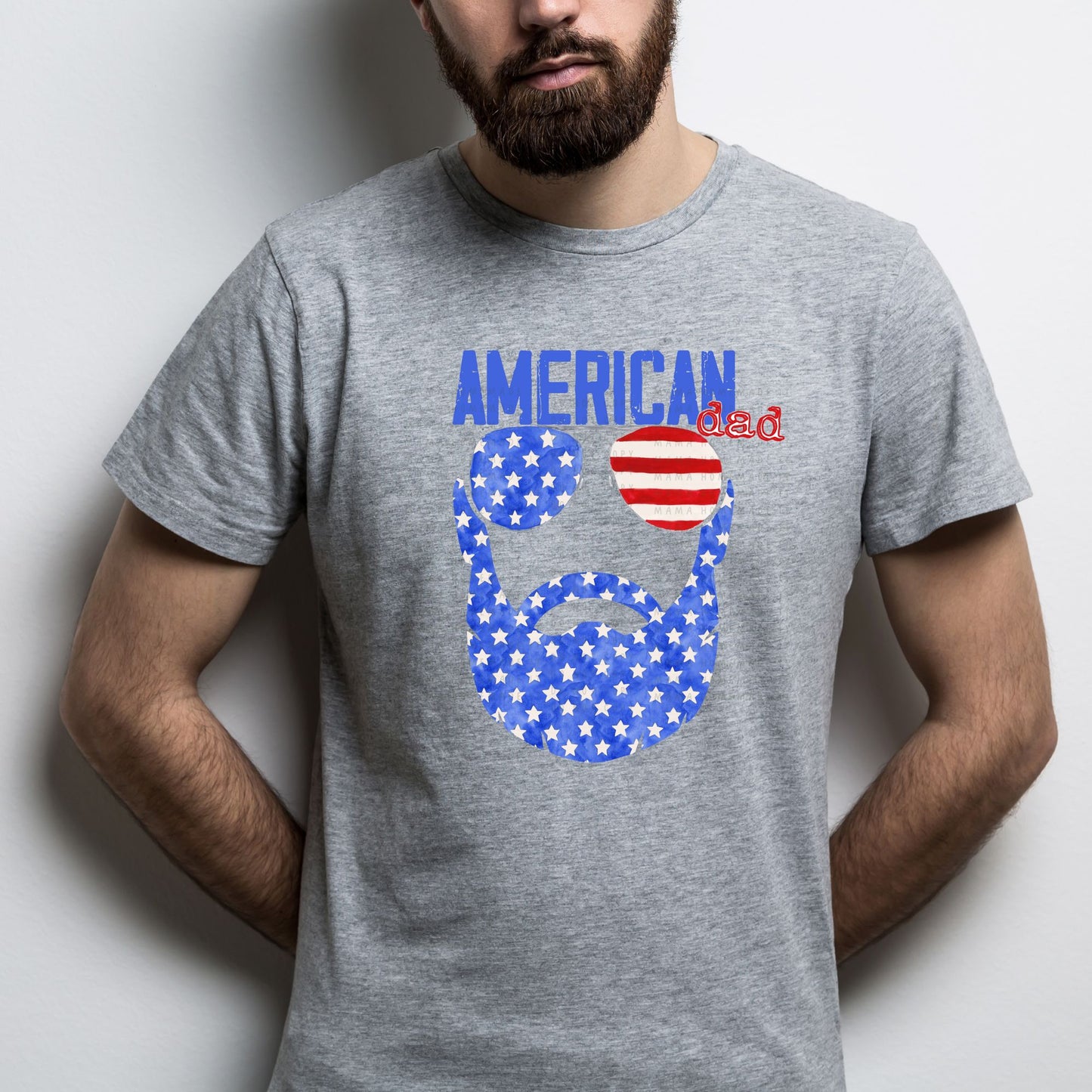 American Dad Beard Tee