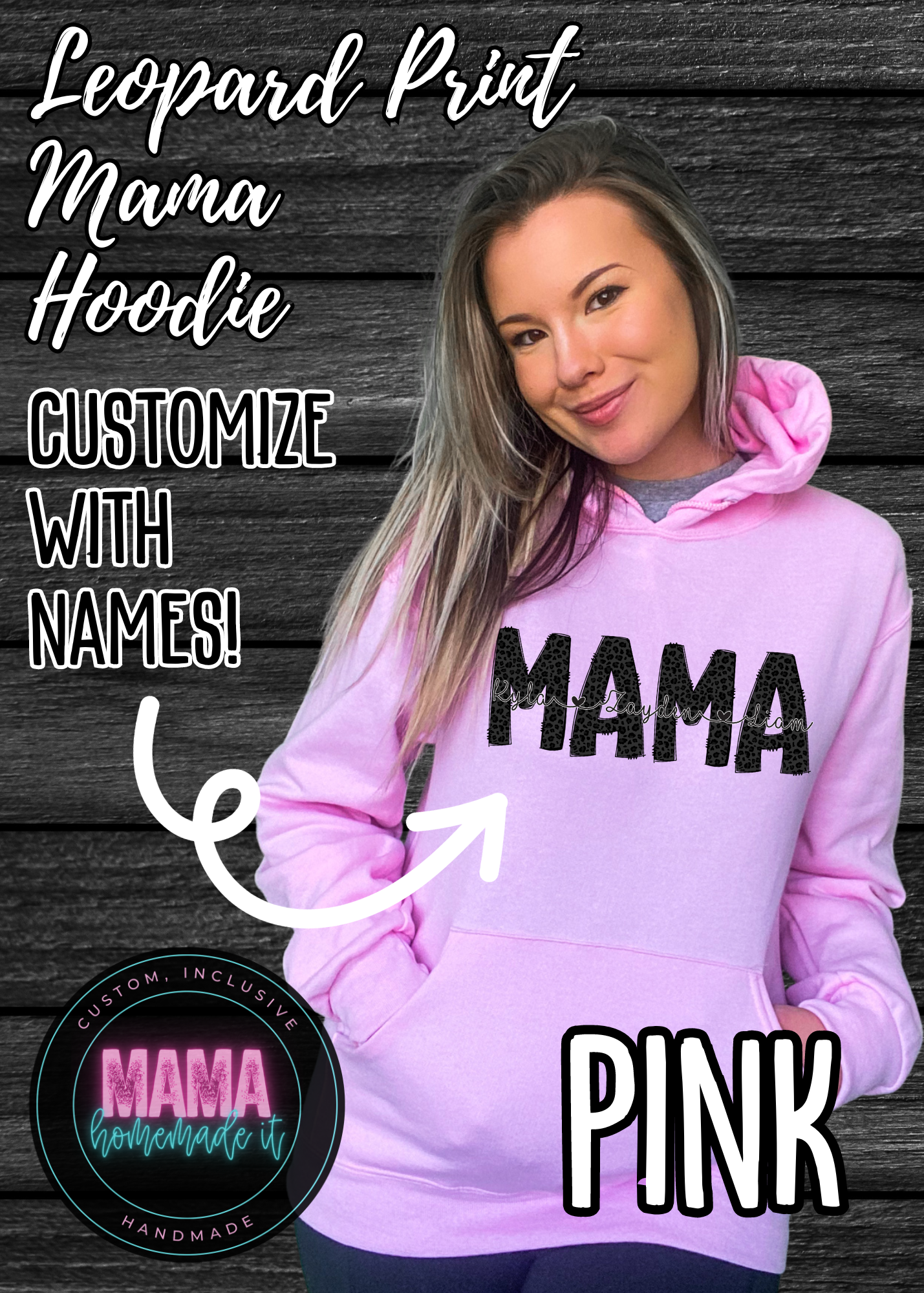 Leopard Mama Hoodie