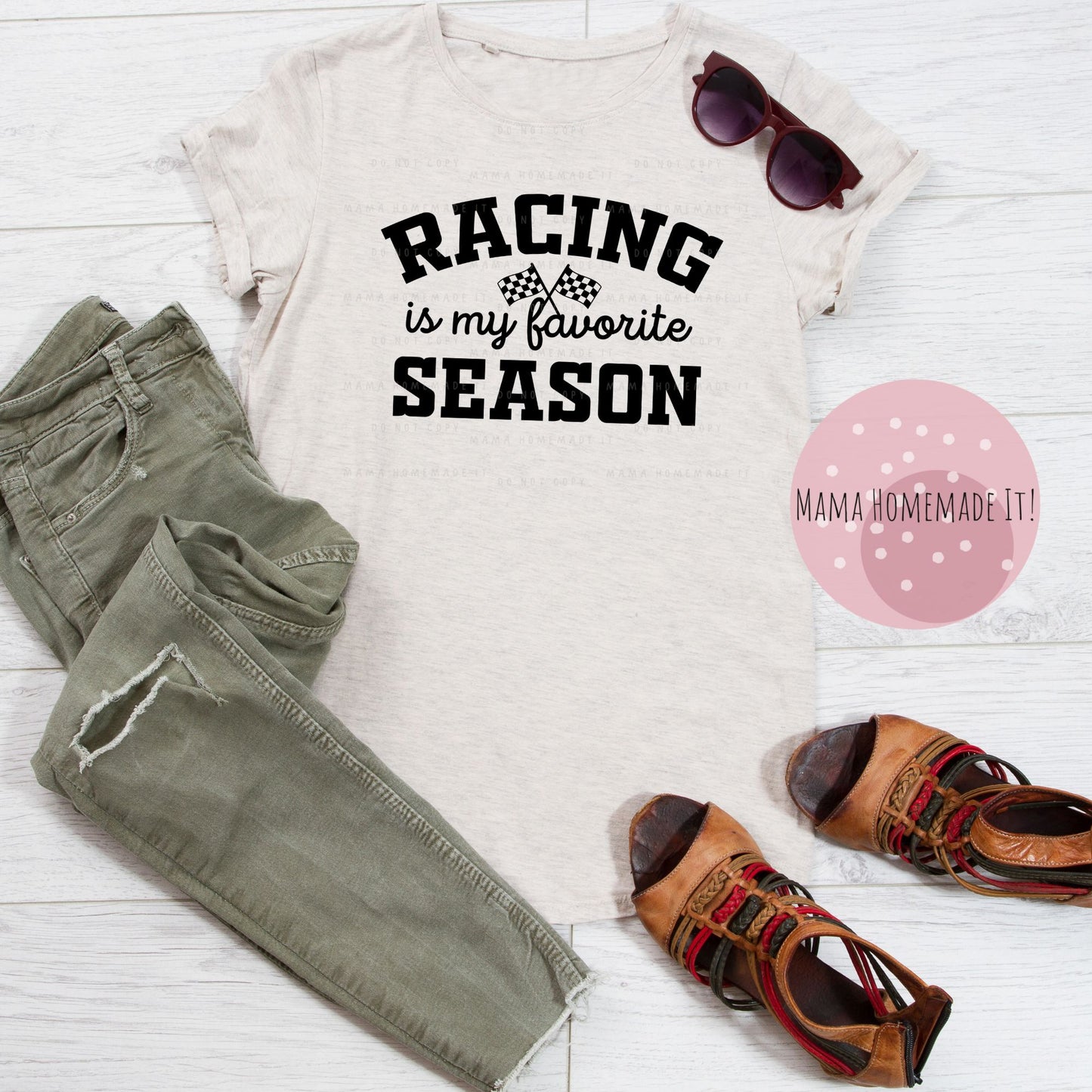 Racing is My Favorite Season Tee