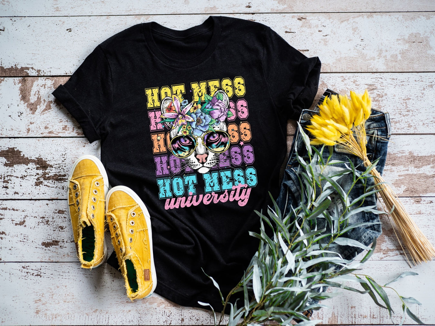 Hot Mess University Tee