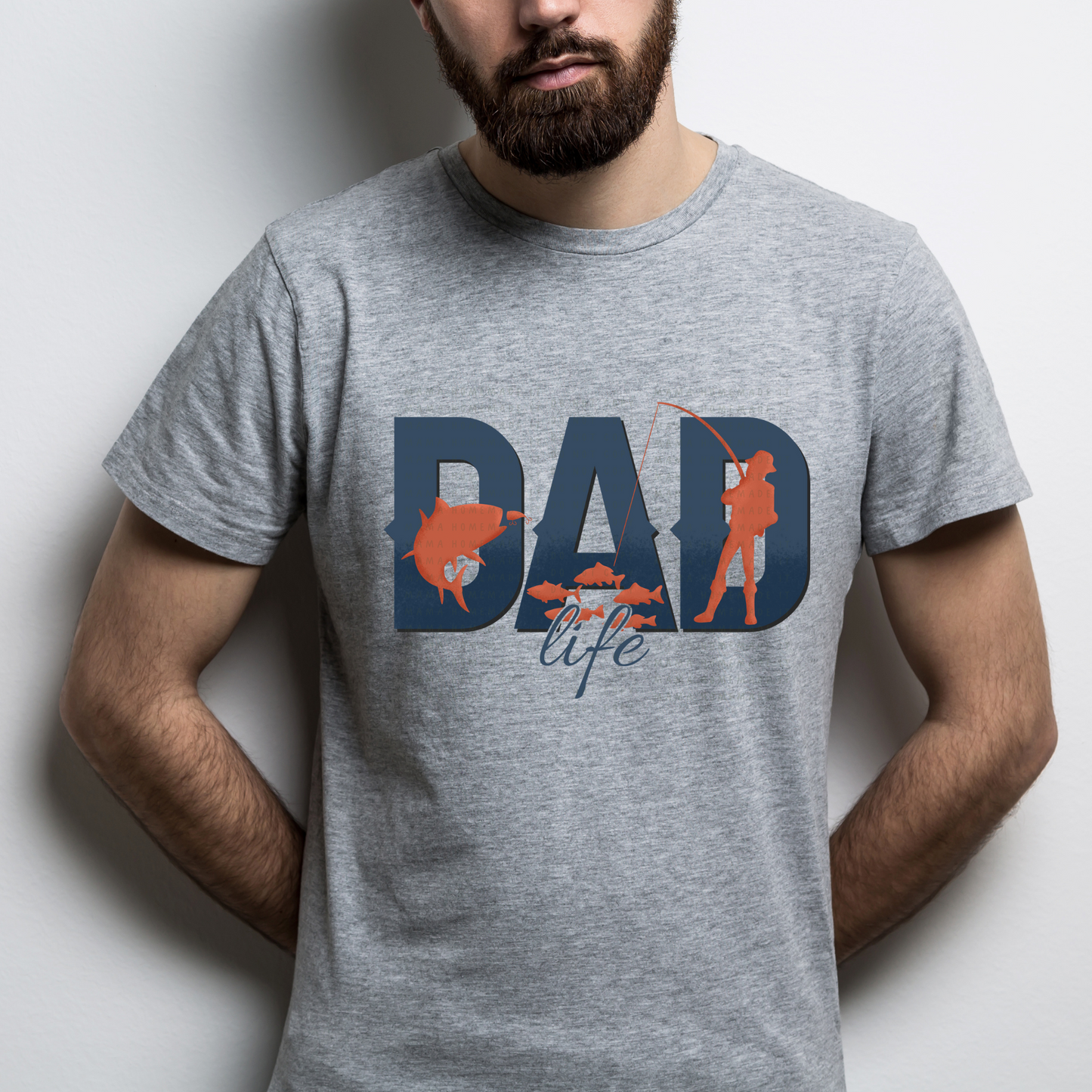 Dad Life Fishing Tee