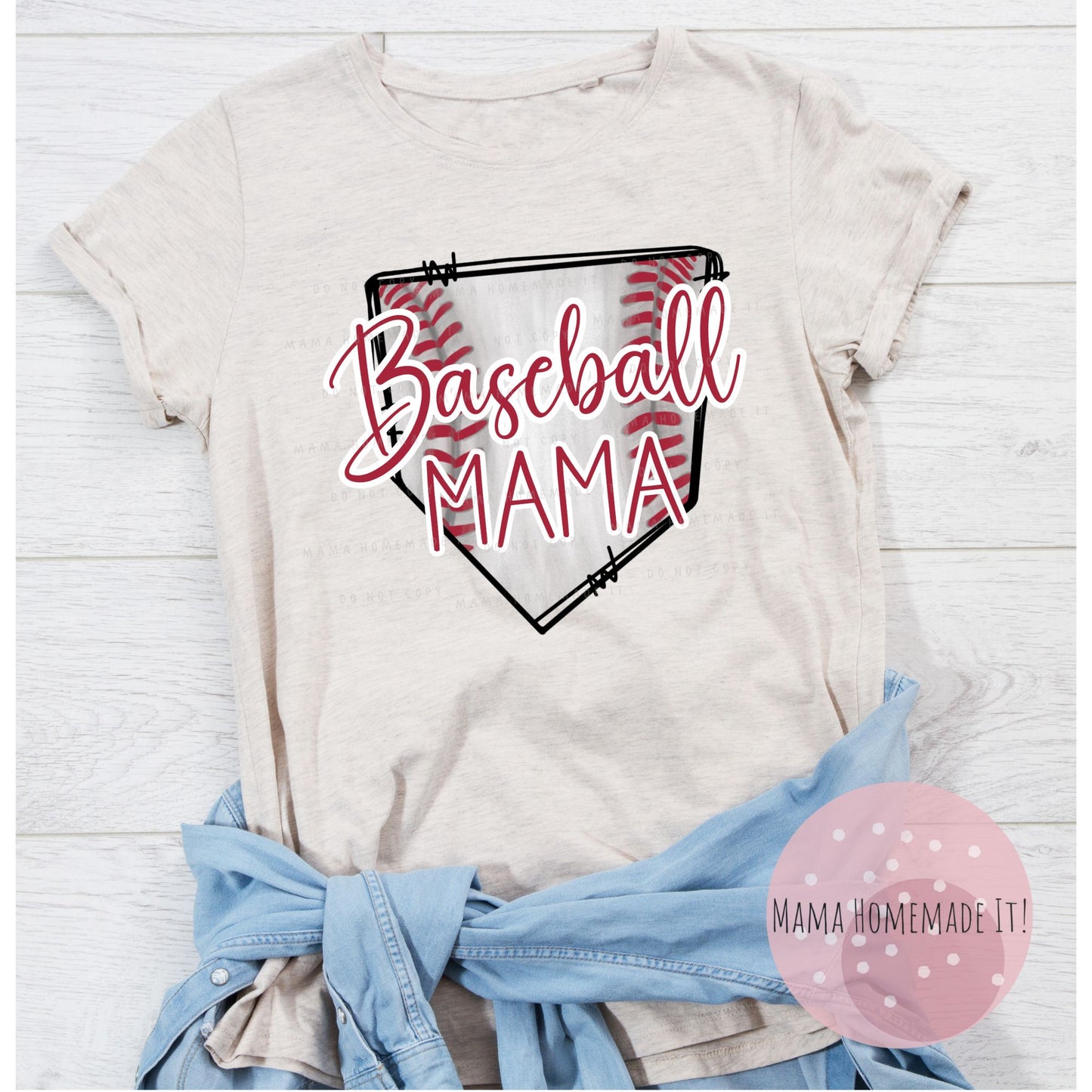 Baseball Mama Tee