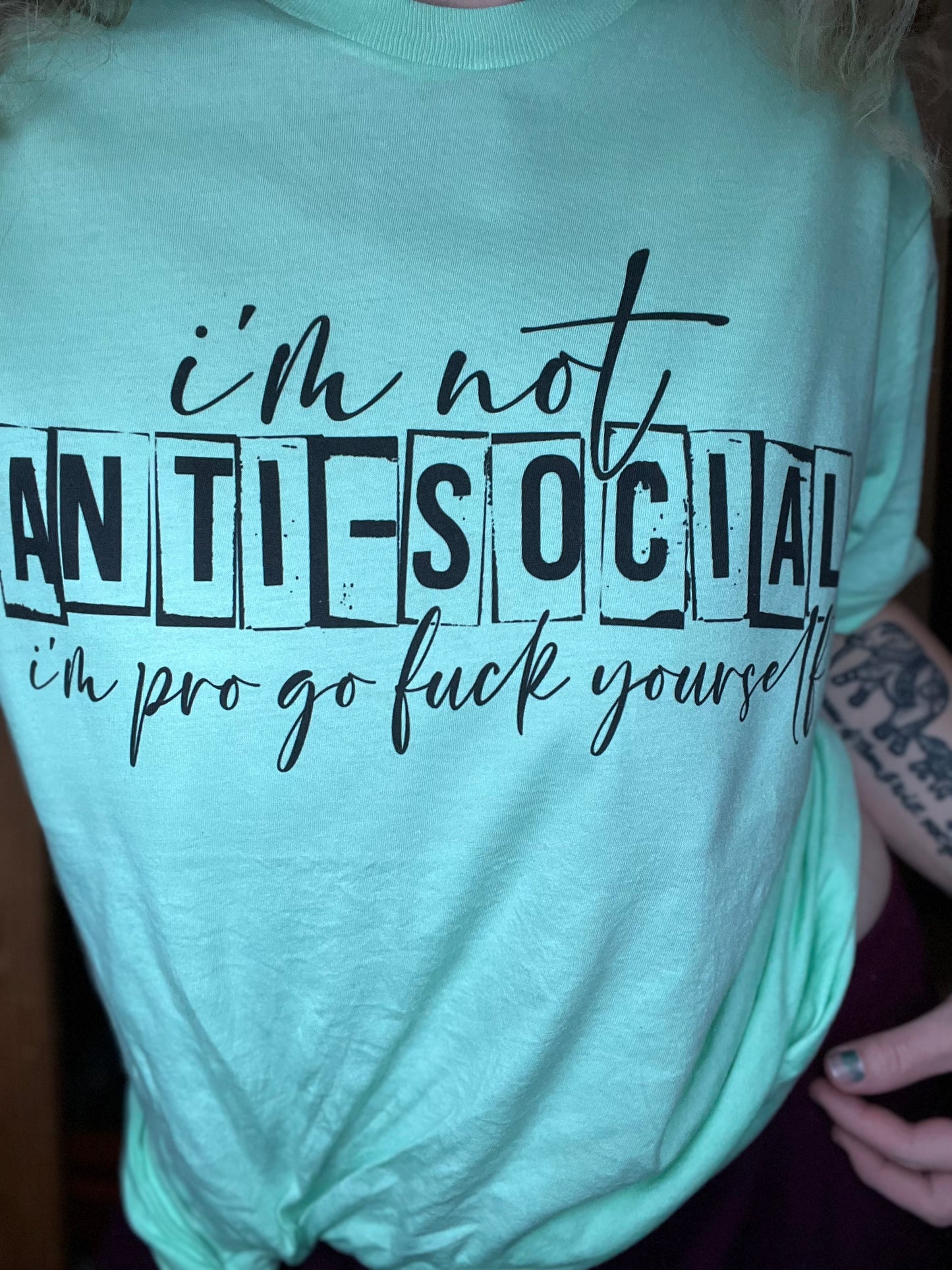 Not Antisocial Tee